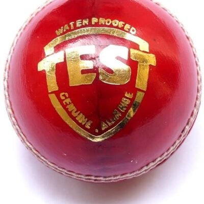 Ikshvaku Cricket Ball | Leather | Red